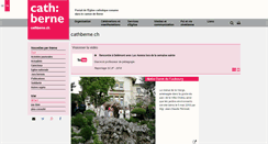 Desktop Screenshot of cathberne.ch